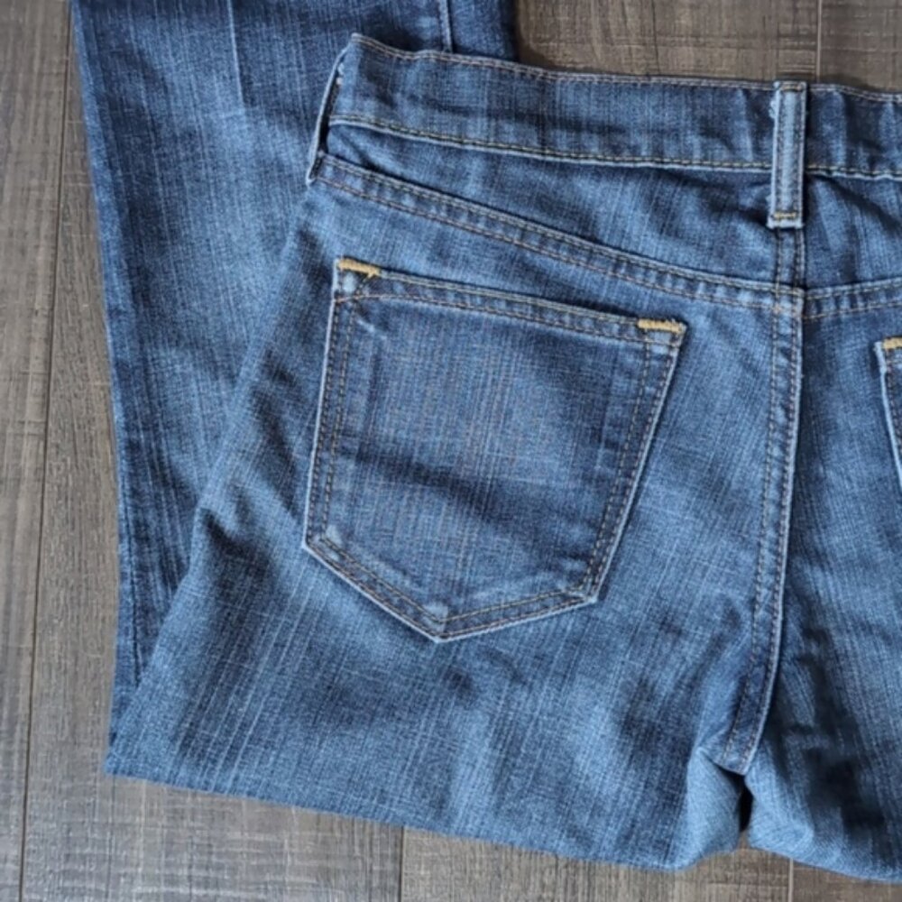 Old Navy The Diva Bootcut Jeans Womens Size 6 Blue Mid Rise Denim - Picture 3 of 10